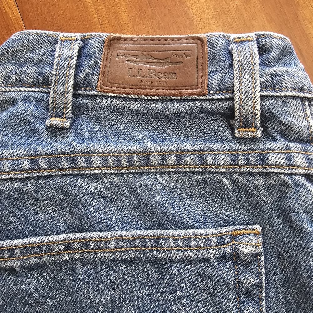 L.L. Bean Men's Insulated Jeans - Picture 2 of 4